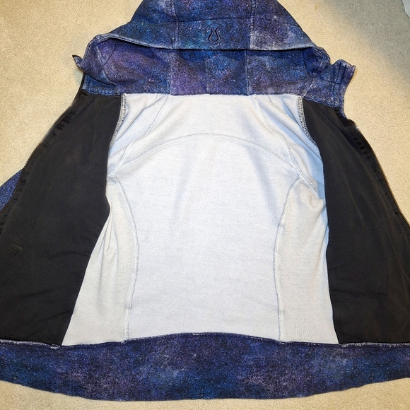 Lululemon Full Zip Scuba Hoodie Sweater (4) Polar Lights - Picture 5 of 11